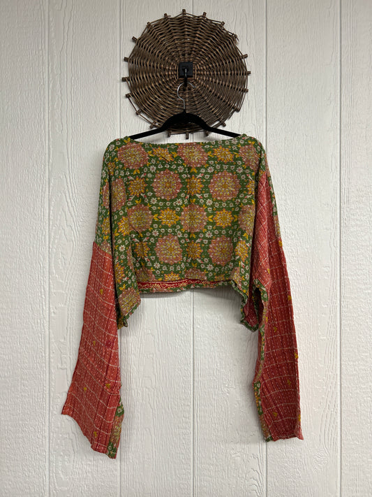 Pareo Kantha Abundance Crop Top 1026 005