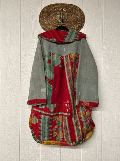 Fine Kantha Drifter Coat 1125 068