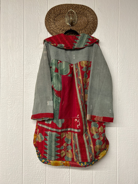 Fine Kantha Drifter Coat 1125 068