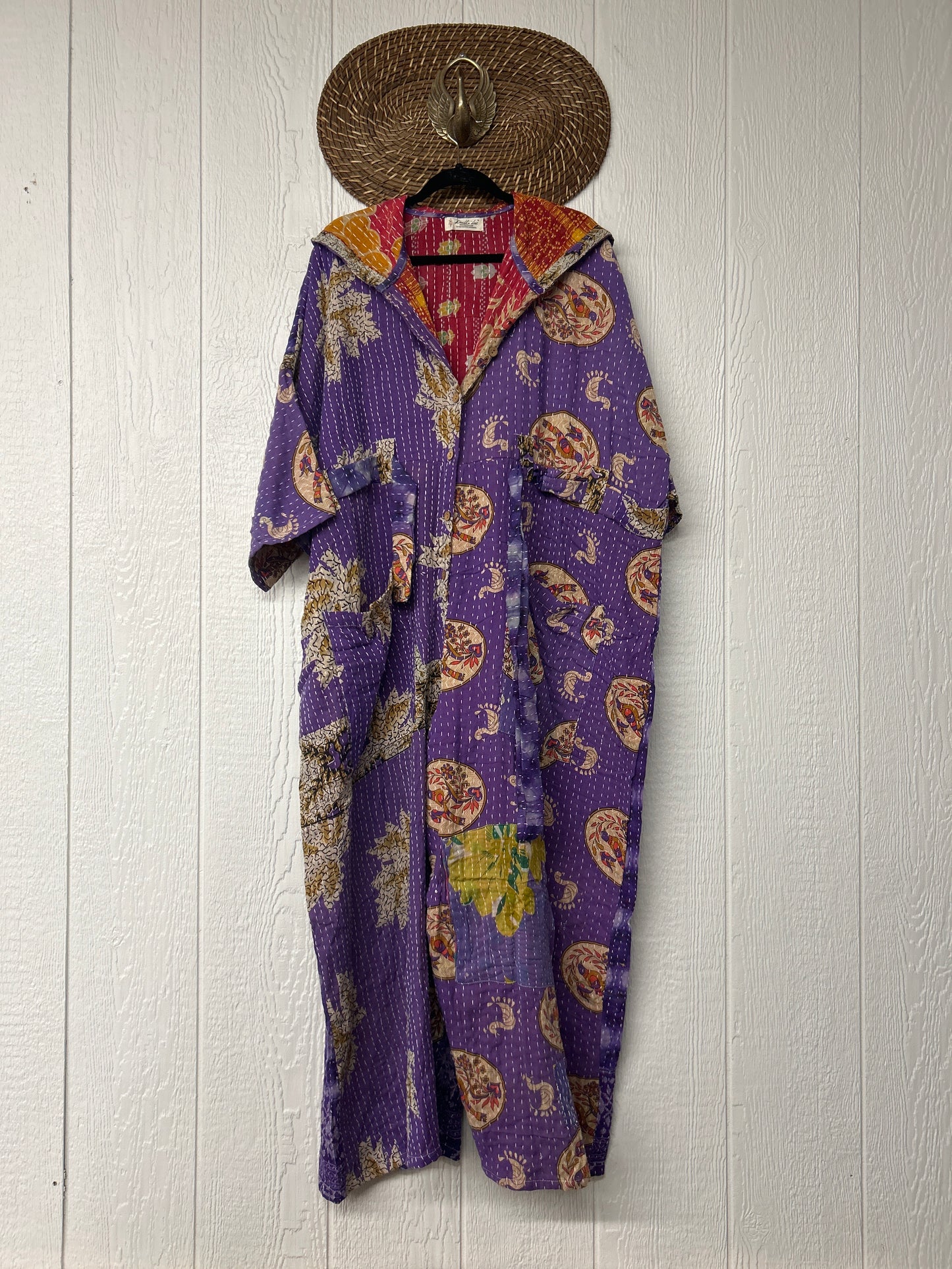 Kantha Zen Hoodie Jumpsuit 0925 125