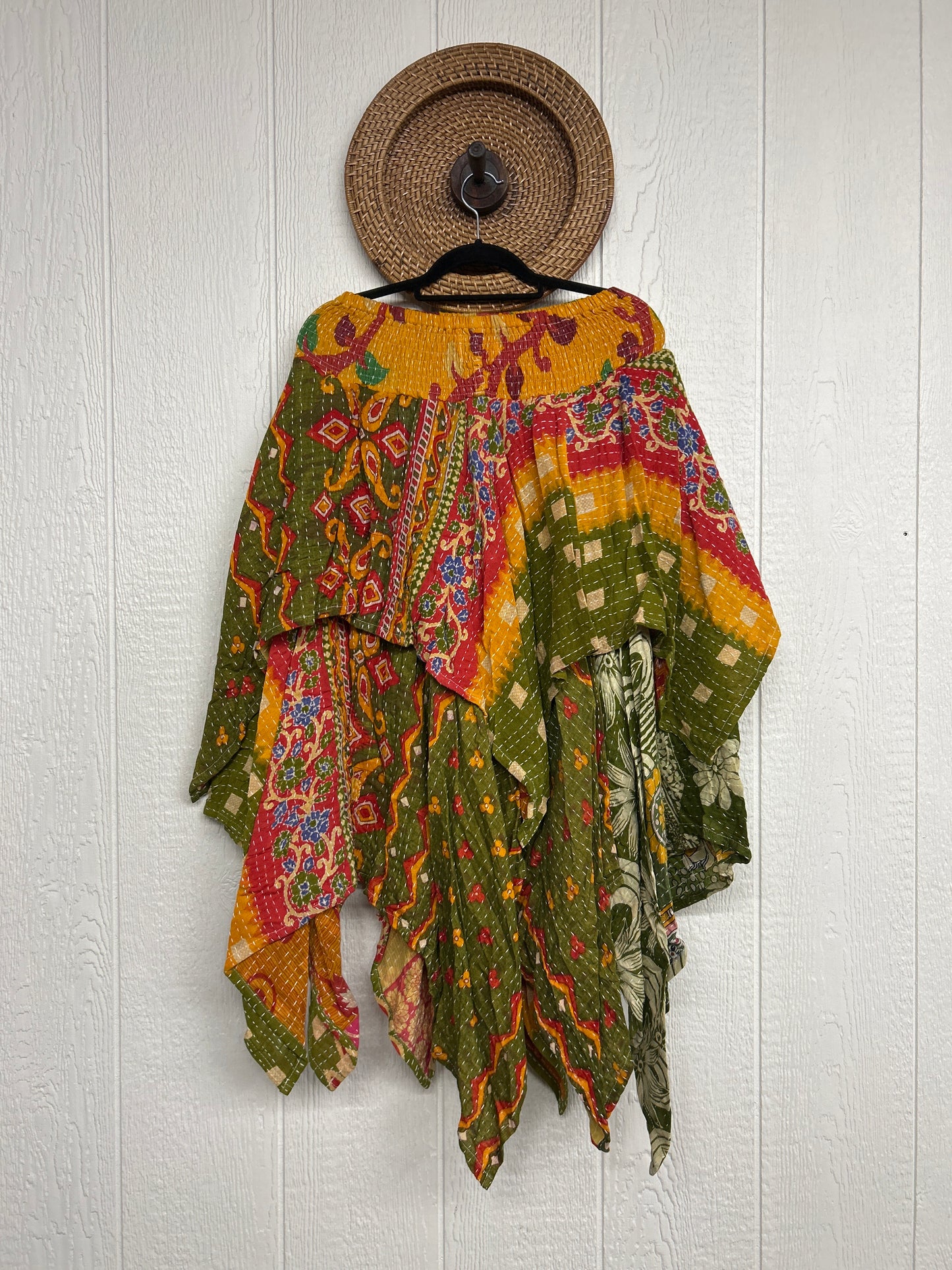 Pareo Kantha Pixie Skirt 0426 106