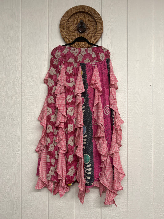 Pareo Kantha Willow Maxi Skirt 0826 024