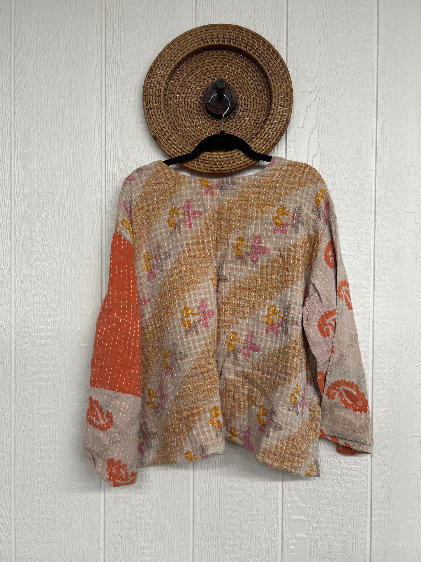 Pareo Kantha Wanderer Pocket Crop Top 0226 008