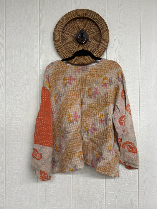 Pareo Kantha Wanderer Pocket Crop Top 0226 008