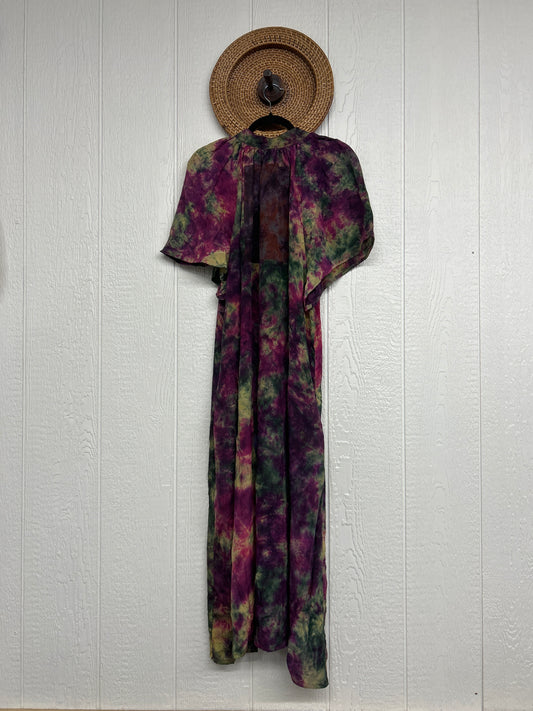Crepe Sari Summer Woodstock Duster 0626 091