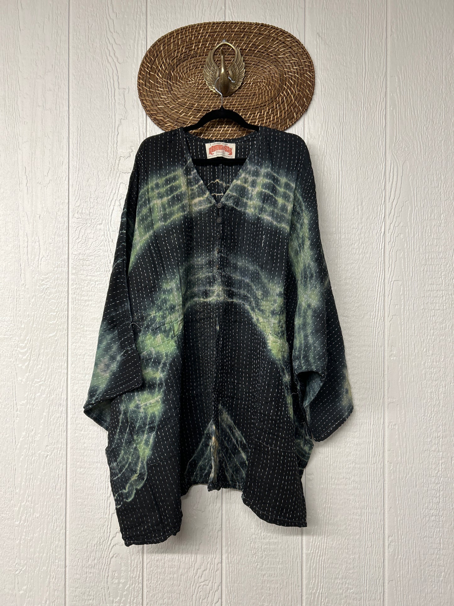 Pareo Kantha Gaia Split Tunic 0526 029