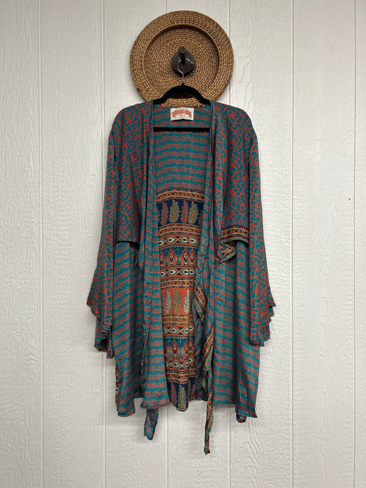 Rasgulla Sari Shortie Spellbound Kimono 0226 181