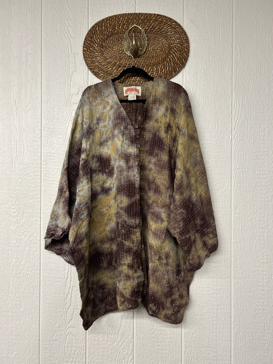 Pareo Kantha Gaia Split Tunic 0526 037