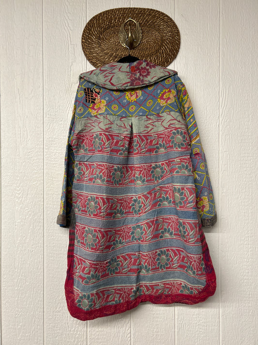 Fine Kantha Drifter Coat 1026 183