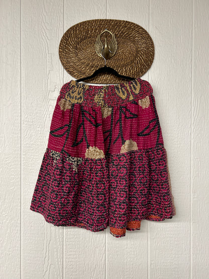 Pareo Kantha Meadow Skirt 0826 278