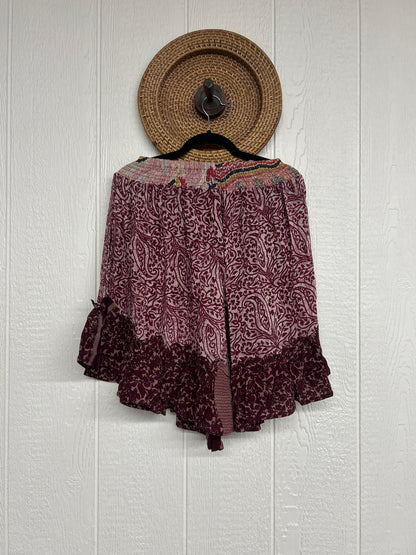 Crepe Sari Lover Cropped Culottes 0726 145