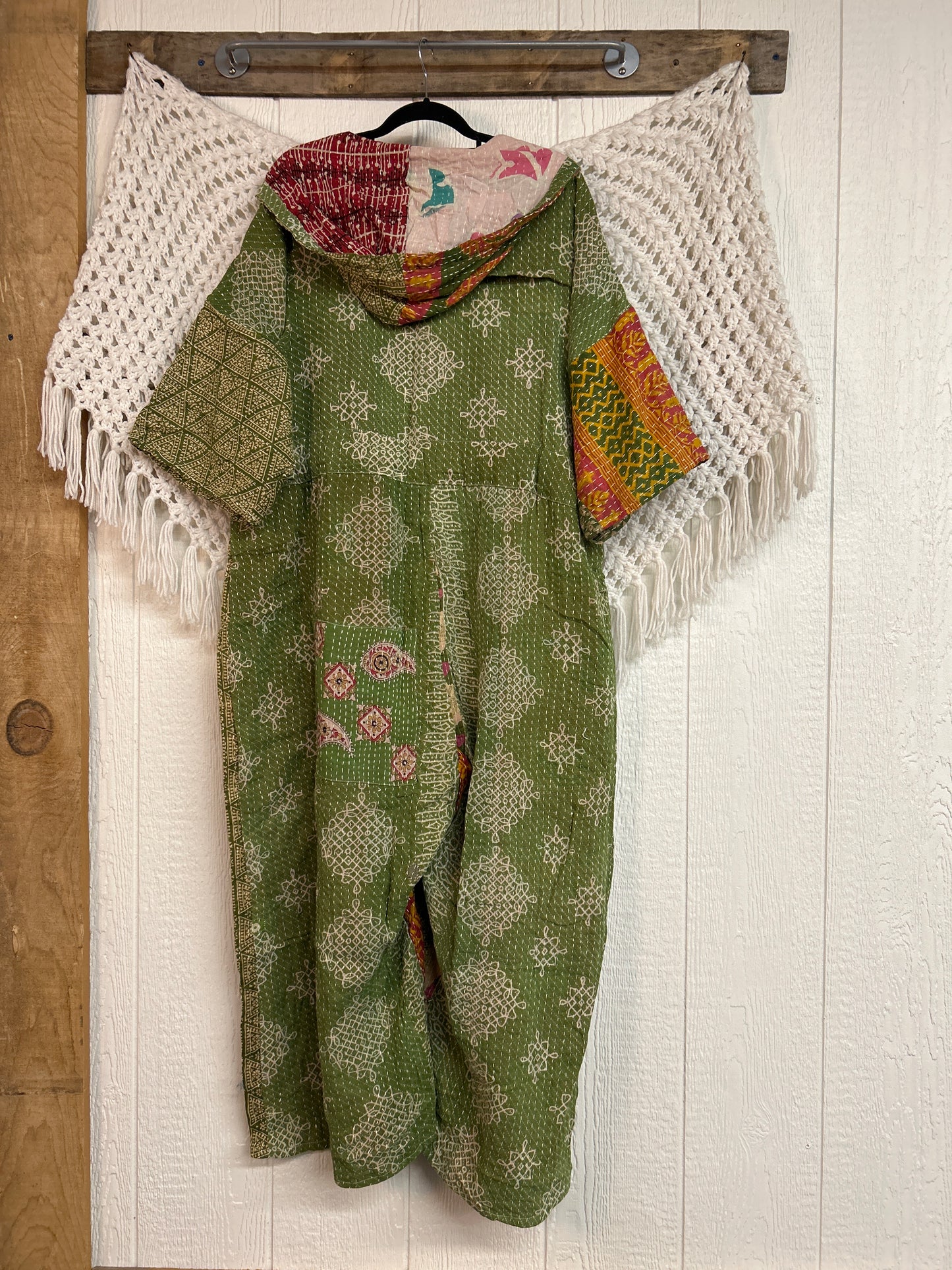 Kantha Zen Hoodie Jumpsuit 0925 241