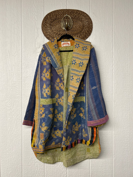Fine Kantha Drifter Coat 1026 118