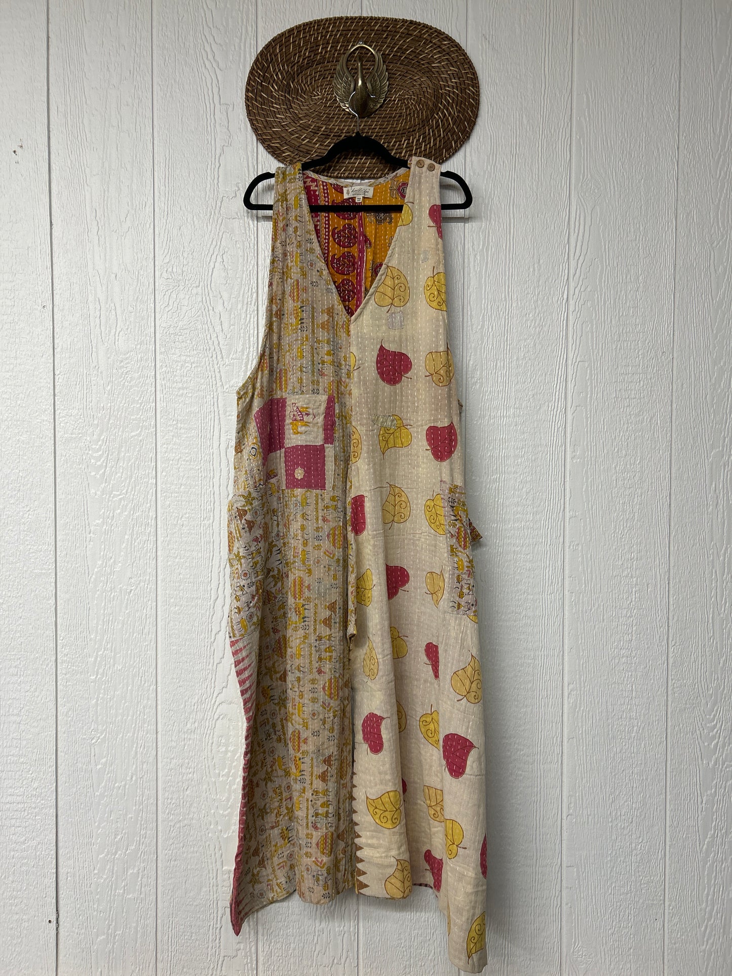 Kantha Harmony Wide Leg Jumpsuit  0825 078