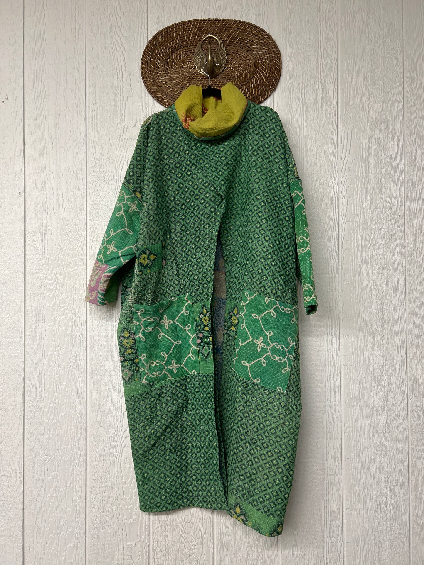 Fine Kantha Cowl Split Pullover 1225 115