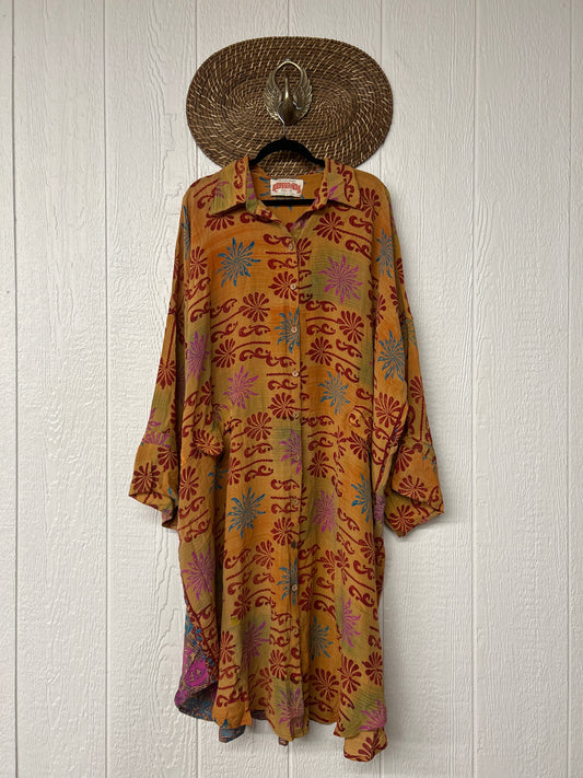 Crepe Sari Free To Be Longsleeve Maxi 1225 034