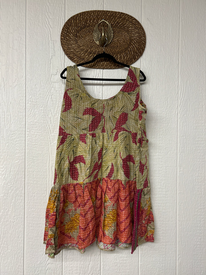 Kantha Meadow Mini Dress 0625 203