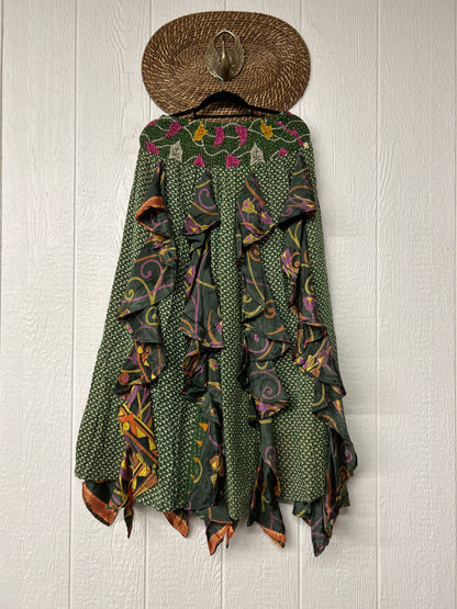 Pareo Kantha Willow Maxi Skirt 0826 163
