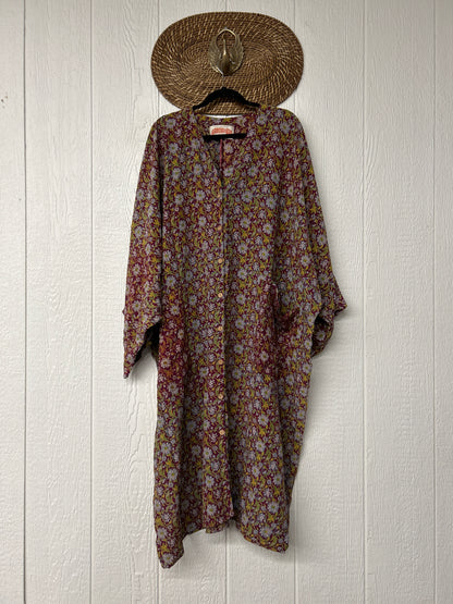 Crepe Sari Gaia Duster Dress 0826 015