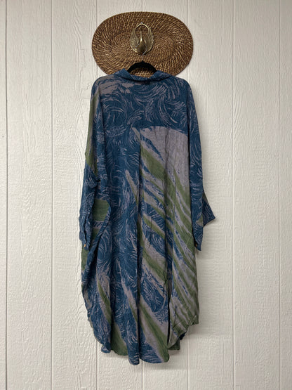 Crepe Sari Free To Be Longsleeve Maxi 0326 007