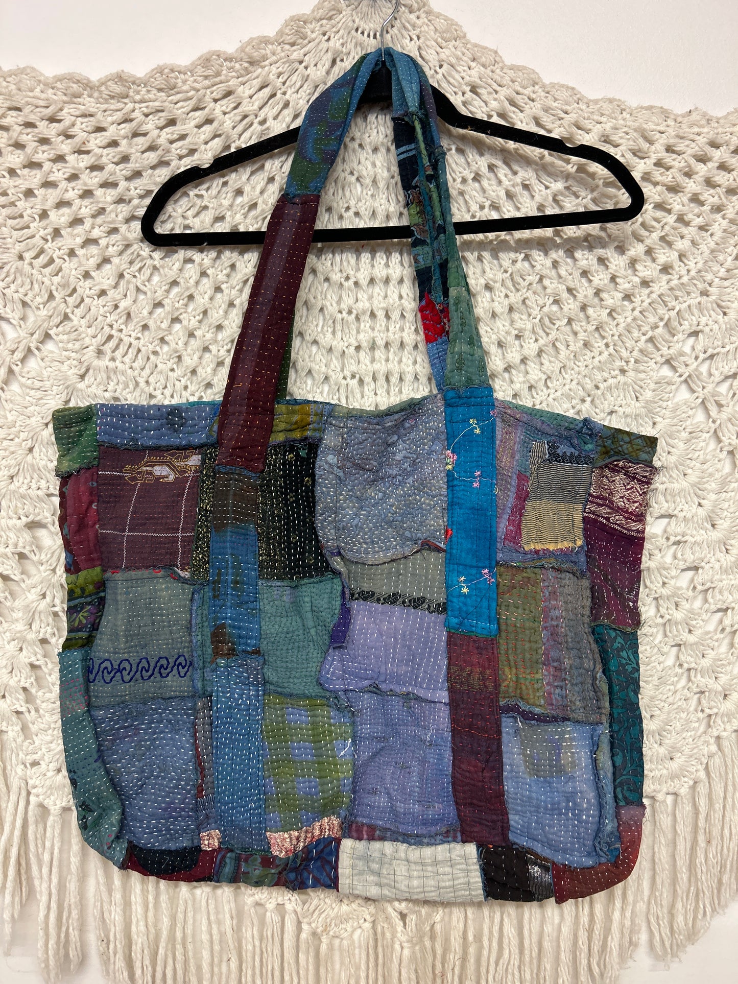 Kantha Patchwork Tote - 3