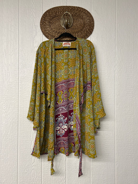 Rasgulla Sari Shortie Spellbound Kimono 0226 121