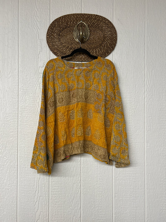 Pareo Kantha Wanderer Pocket Crop Top 0226 183