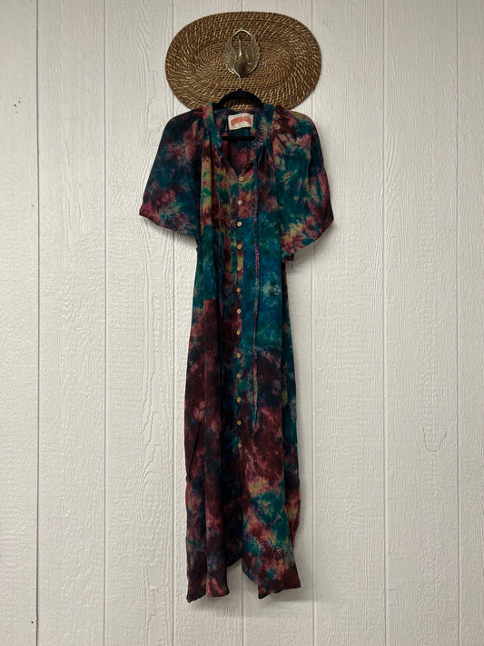 Crepe Sari Summer Woodstock Duster 0626 191