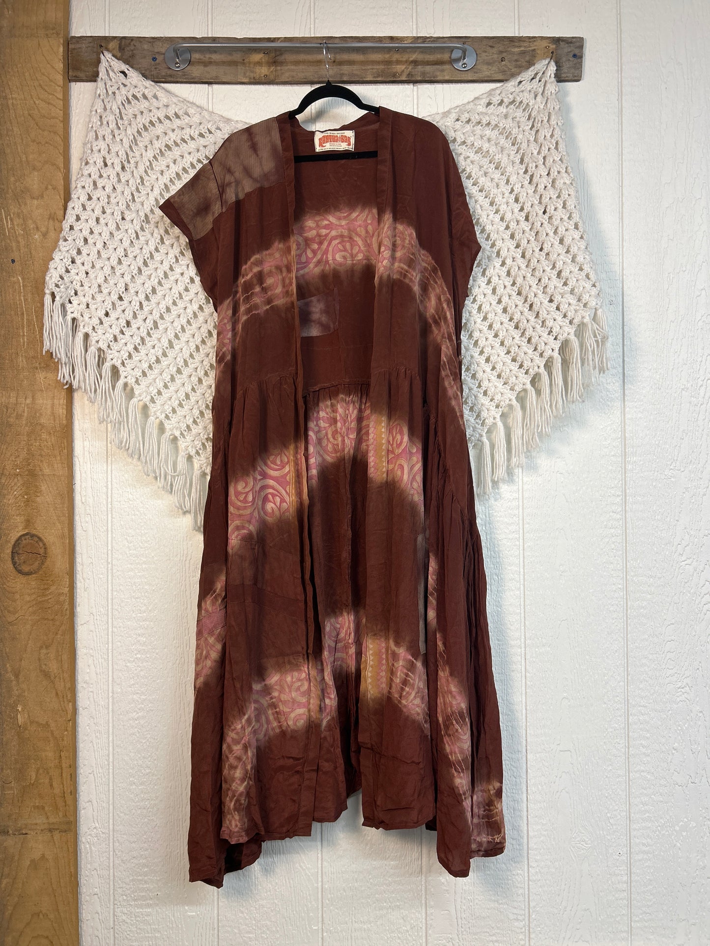 Crepe Sari Summer Evermore Kimono 0726 208