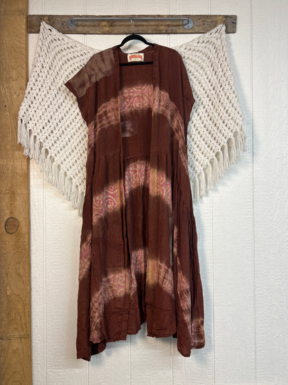 Crepe Sari Summer Evermore Kimono 0726 208