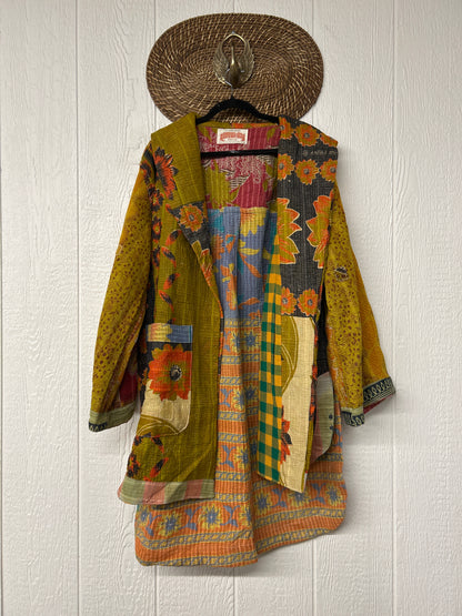 Fine Kantha Drifter Coat 1026 201