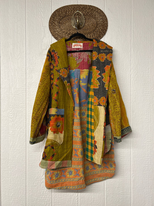 Fine Kantha Drifter Coat 1026 201