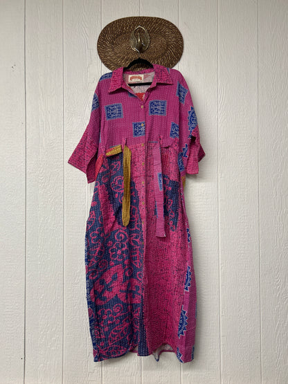 Pareo Kantha Gravity Duster Dress 0226 058