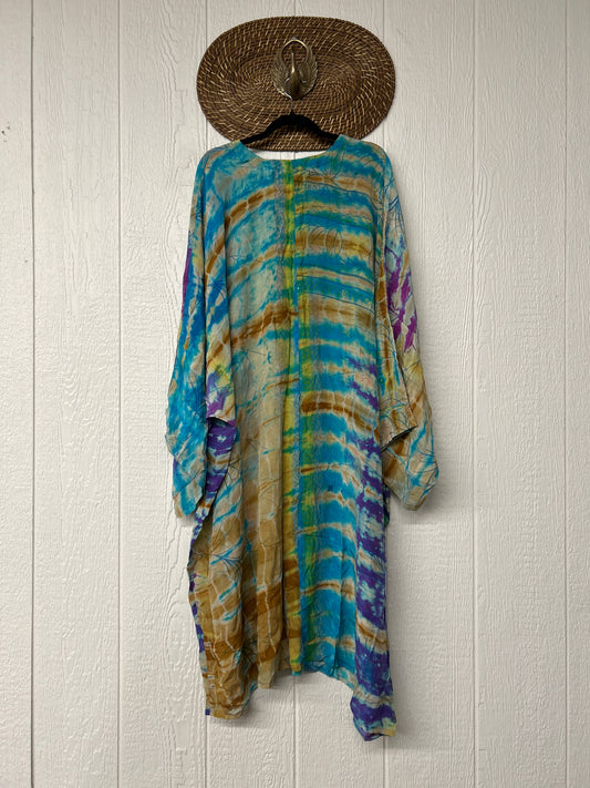 Crepe Sari Gaia Duster Dress 0826 075