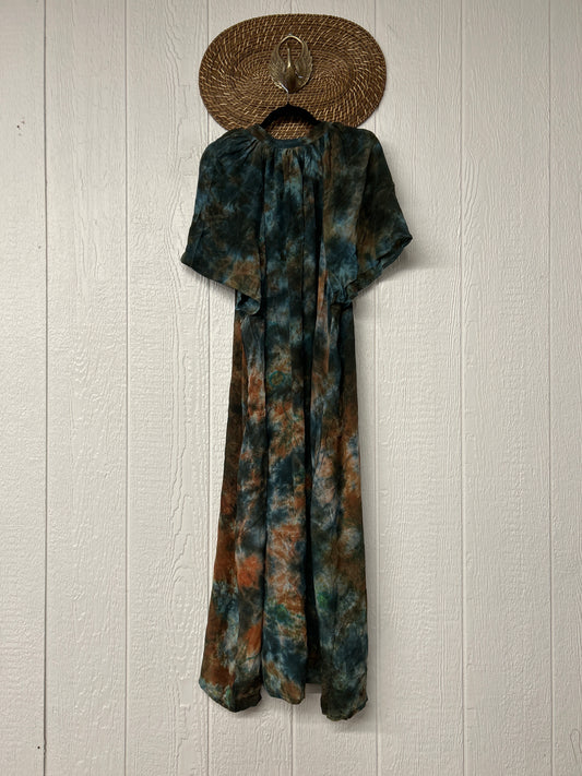 Crepe Sari Summer Woodstock Duster 0626 239