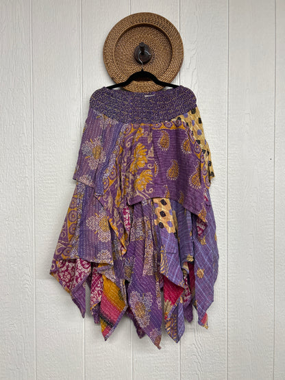 Pareo Kantha Pixie Skirt 0426 201