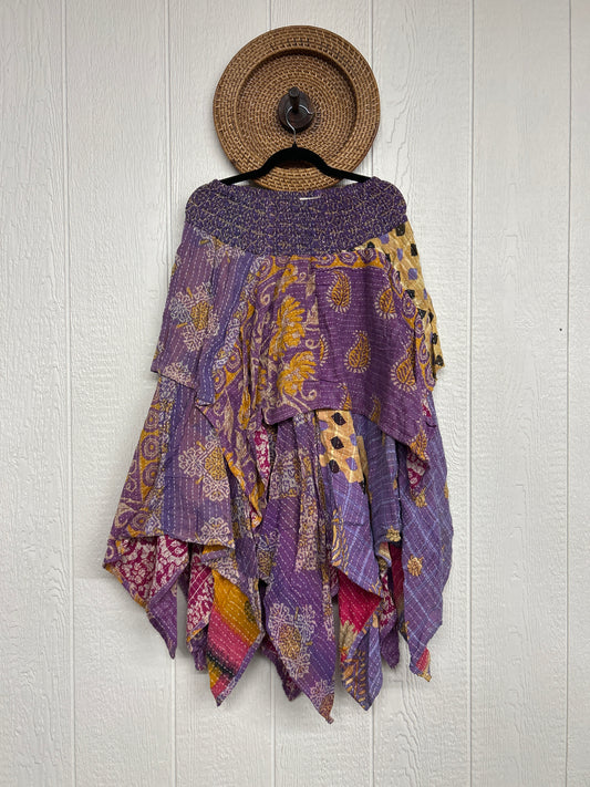Pareo Kantha Pixie Skirt 0426 201