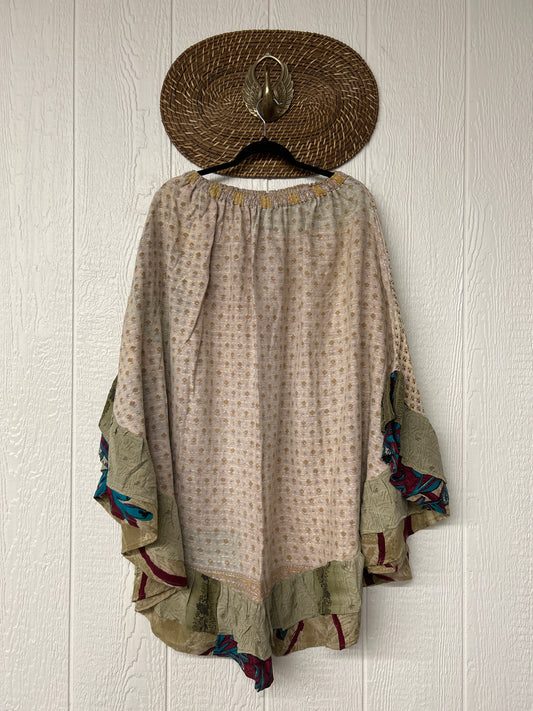 Pareo Kantha Wild Rose Skirt 0426 217