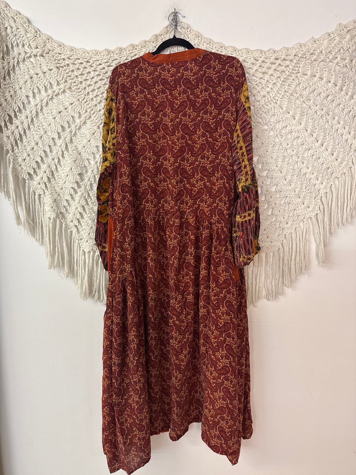 Crepe Sari Evermore Kimono L0626 002