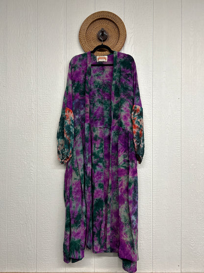 Crepe Sari Evermore Kimono 1026 057