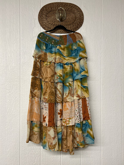 Rasgulla Sari Venus Ruffle Maxi 1125 140