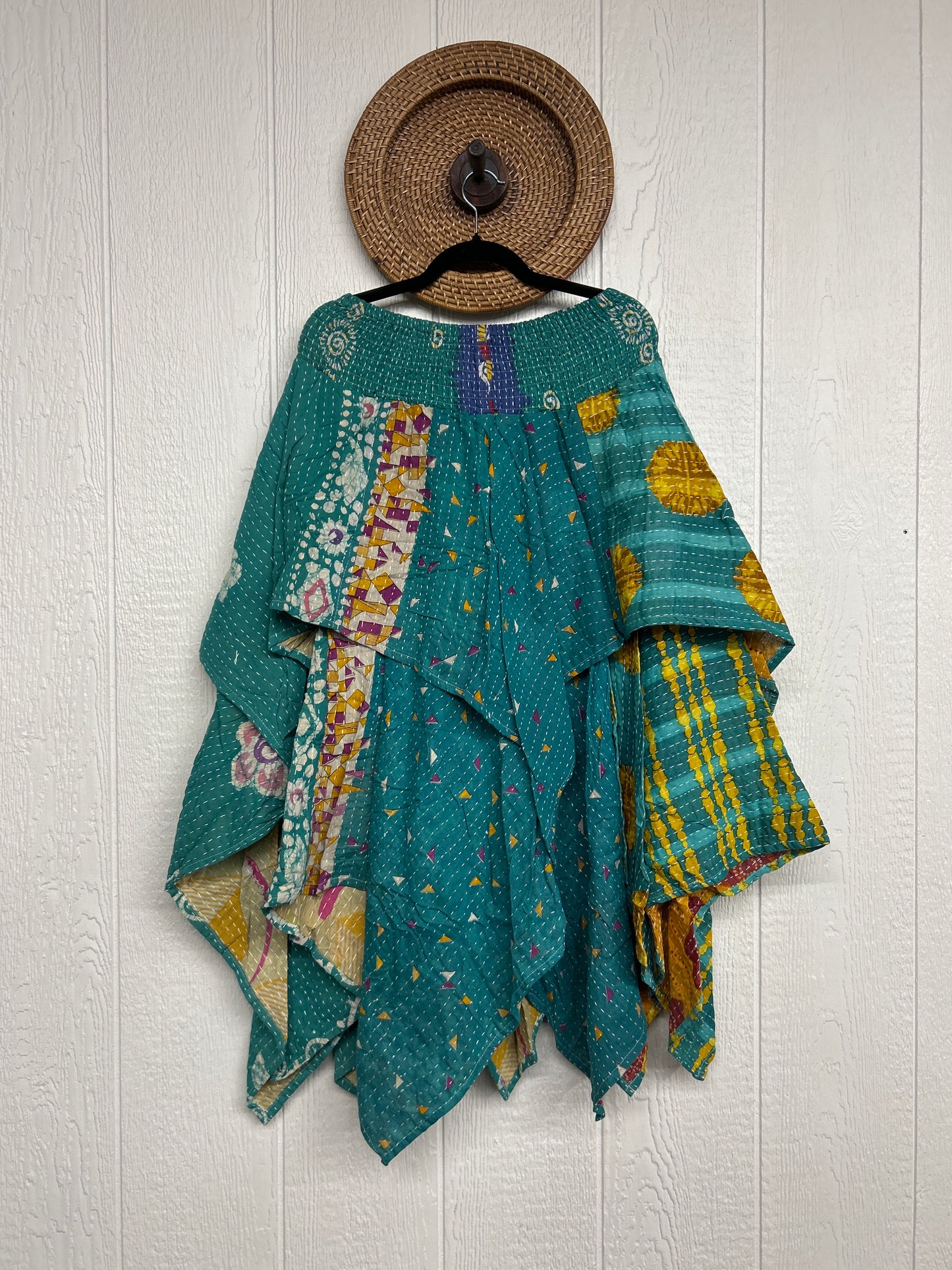 Pareo Kantha Pixie Skirt 0426 135