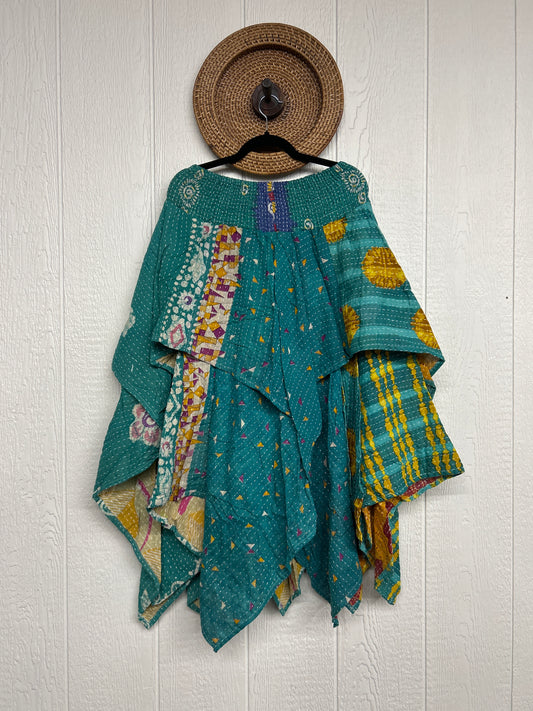 Pareo Kantha Pixie Skirt 0426 135