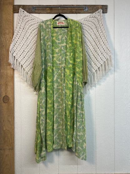 Crepe Sari Evermore Kimono 0326 011