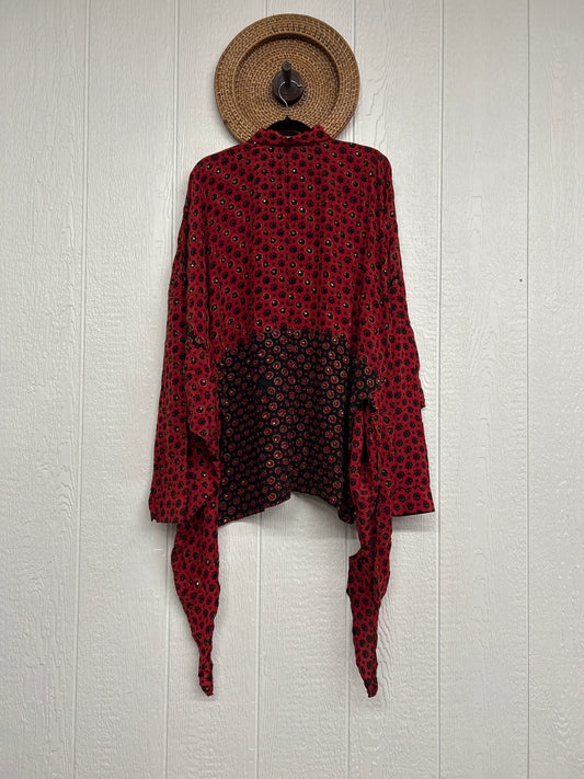 Crepe Sari Nirvana Button Down 1125 269