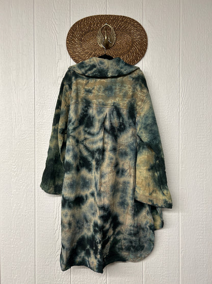 Fine Kantha Drifter Coat 1026 094