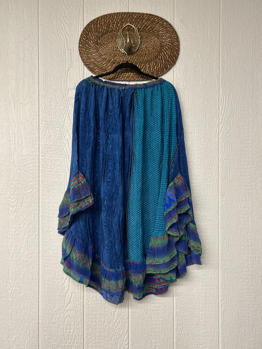 Crepe Wild Rose Skirt 1025 212