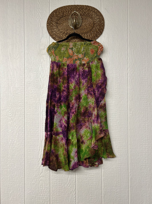 Crepe Sari Inner Peace Wrap Skirt 0626 255