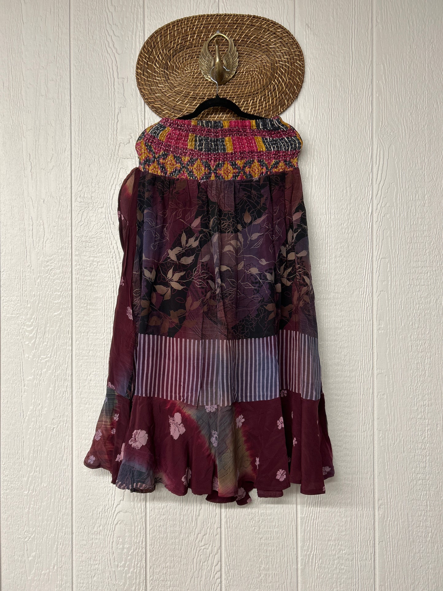 Crepe Sari Inner Peace Wrap Skirt 0626 045