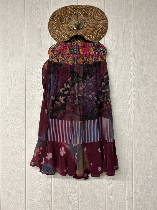 Crepe Sari Inner Peace Wrap Skirt 0626 045